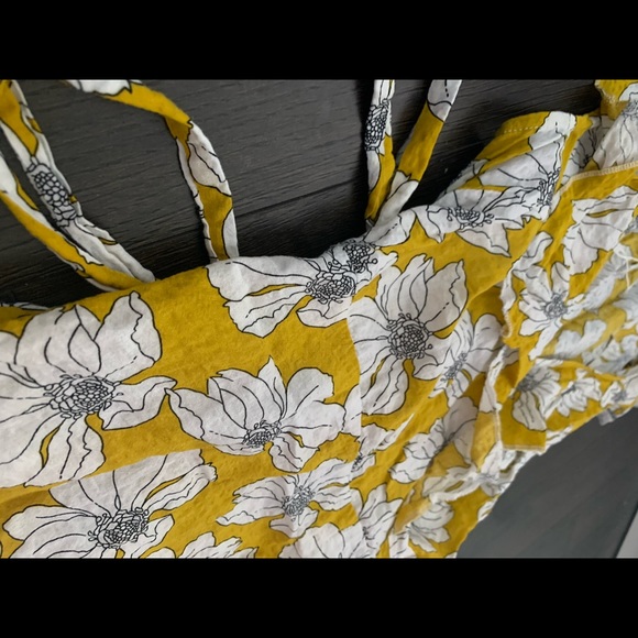 Zaful V-Neck Floral Wrap Dress - Picture 3 of 4